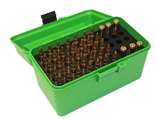 Mtm Ammo Case Deluxe 378 416 460 Grn (50